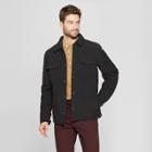 Men's Quilted Shirt Jacket - Goodfellow & Co Black