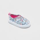 Toddler Girls' Adelaide Low Top Canvas - Cat & Jack Blue