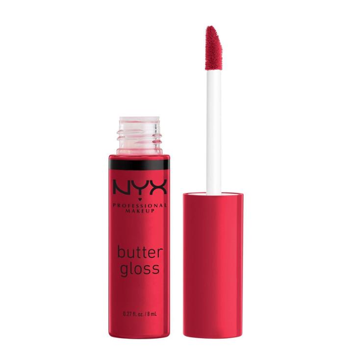 Nyx Professional Makeup Butter Non-sticky Lip Gloss - Red Velvet