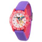 Girls' Disney Elena Of Avalor And Skylar Red Plastic Time Teacher Watch - Purple, Girl's