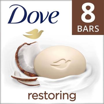 Dove Beauty Dove Restoring Coconut & Cocoa Butter Beauty Bar Soap
