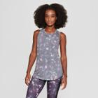 Women's Floral Print Active Tank Top - C9 Champion Black