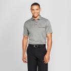 Men's Heather Golf Polo Shirt With Pocket - C9 Champion Charcoal Grey Heather S, Size: