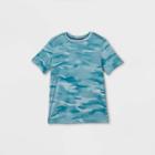 Boys' Short Sleeve Athletic T-shirt - All In Motion Blue