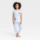 L.o.l. Surprise! Girls' Lol Surprise 2pc Checkered Print Short Sleeve Pajama Set -
