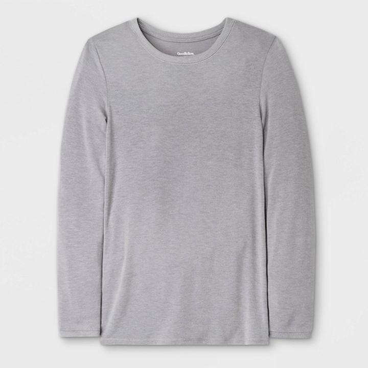 Men's Premium Long Sleeve Thermal Undershirt - Goodfellow & Co Gray