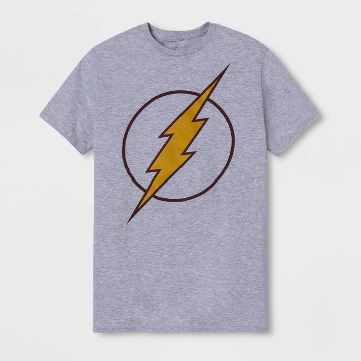 Dc Comics Men's Flash Gordon Short Sleeve Graphic T-shirt Athletic Heather