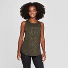 Women's Active Tank Top - C9 Champion Sparkle Green