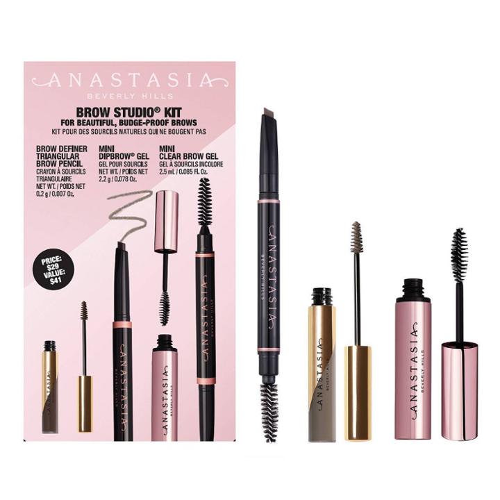 Anastasia Beverly Hills Eyebrow Studio Kit - Taupe - 0.17oz/3ct - Ulta Beauty