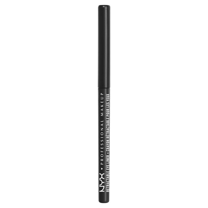 Nyx Professional Makeup Retractable Eyeliner Black - 0.01oz, Adult Unisex