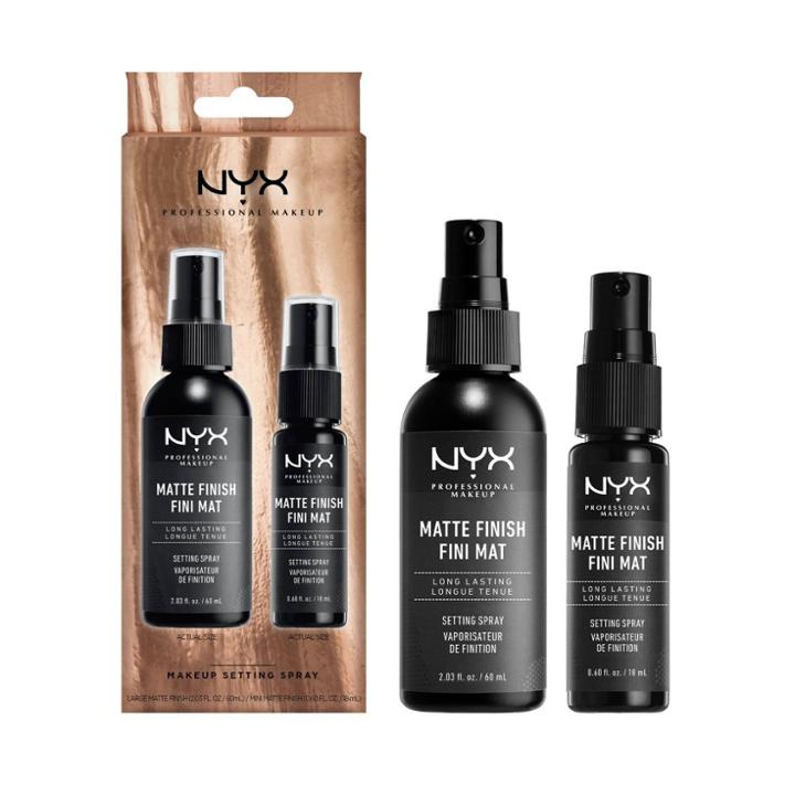 Nyx Professional Makeup Holiday Matte Setting Spray Kit