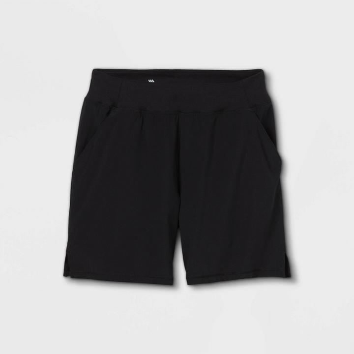Girls' Performance Uniform Shorts - All In Motion Black