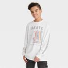 Boys' Skate Los Angeles 1996 Long Sleeve Graphic T-shirt - Art Class White