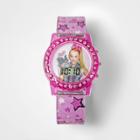 Target Girls' Nickelodeon Jojo Siwa Flashing Lcd Watch - Pink