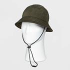Men's Warm Door Run Bucket Hat - All In Motion Olive Green