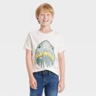Boys' Shark Sketch Short Sleeve Graphic T-shirt - Cat & Jack Cream