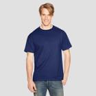 Hanes Men's Big & Tall Short Sleeve Beefy T-shirt - Navy (blue)