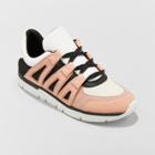 Women's Karlo Lace Up Sneakers - A New Day Blush
