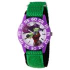Disney Girls' Marvel Guardians Of The Galaxy Evergreen Gamora Plastic Time Teacher Watch - Green