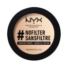 Nyx Professional Makeup Nofilter Finishing Powder Porcelain - 0.33oz, Adult Unisex