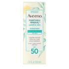Aveeno Positively Mineral Sensitive Skin Sunscreen - Spf