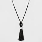 Sugarfix By Baublebar Tassel Pendant Necklace - Black, Girl's