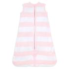 Burt's Bees Baby Beekeeper Wearable Blanket Organic Cotton - Rugby Stripes - Pink -