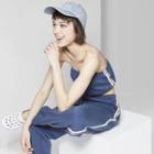 Women's Striped High-rise Vintage Sweatpants - Wild Fable