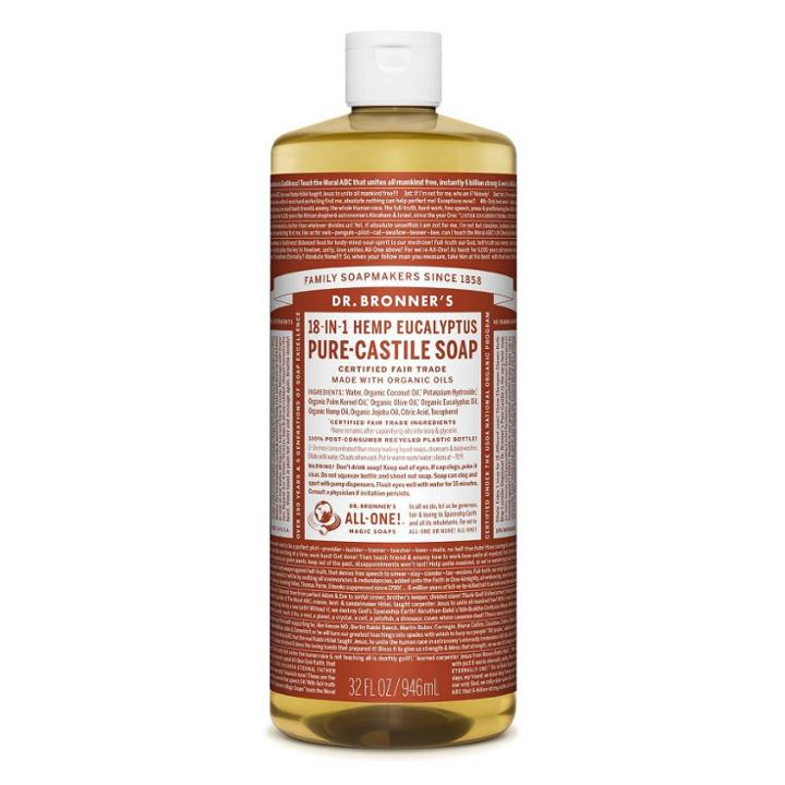 Dr. Bronner's 18-in-1 Hemp Pure-castile Soap - Eucalyptus