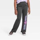 Girls' Black Panther Wakanda Forever Dreamy Fleece Sweatpants - Black