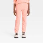 Kids' Fleece Jogger Pants - Art Class Orange