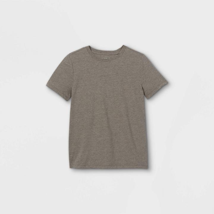 Boys' Short Sleeve T-shirt - Cat & Jack Charcoal Gray