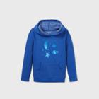 Girls' Shimmer Space Hoodie - Cat & Jack Blue