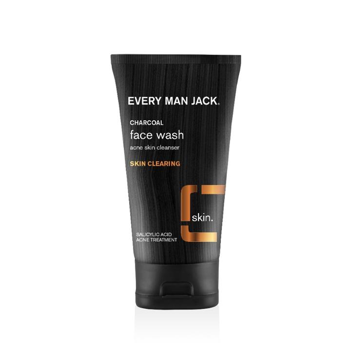 Every Man Jack Skin Clearing Activated Charcoal Face Wash