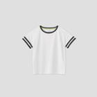 More Than Magic Girls' Short Sleeve Cropped Boxy Ringer T-shirt - More Than