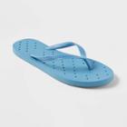 L Shower Flip Flop Blue - Room Essentials