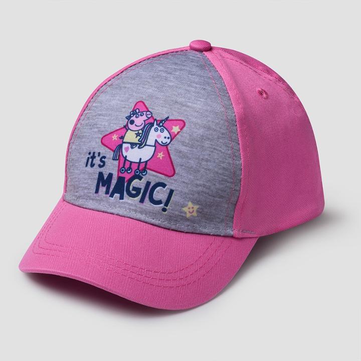 Toddler Girls' Peppa Pig Baseball Hat - Pink