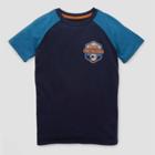 Boys' Short Sleeve Jurassic Park 'camp Cretaceous 't-shirt - Blue