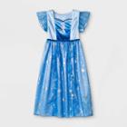 Toddler Girls' Frozen Elsa Fantasy Nightgown - Blue