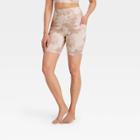 Women's Ultra High-rise Bike Shorts - All In Motion Washed Rose Xs, Washed Pink