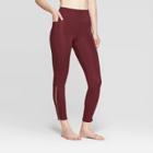 Women's High-waisted 7/8 Laced Up Leggings - Joylab Port Royale