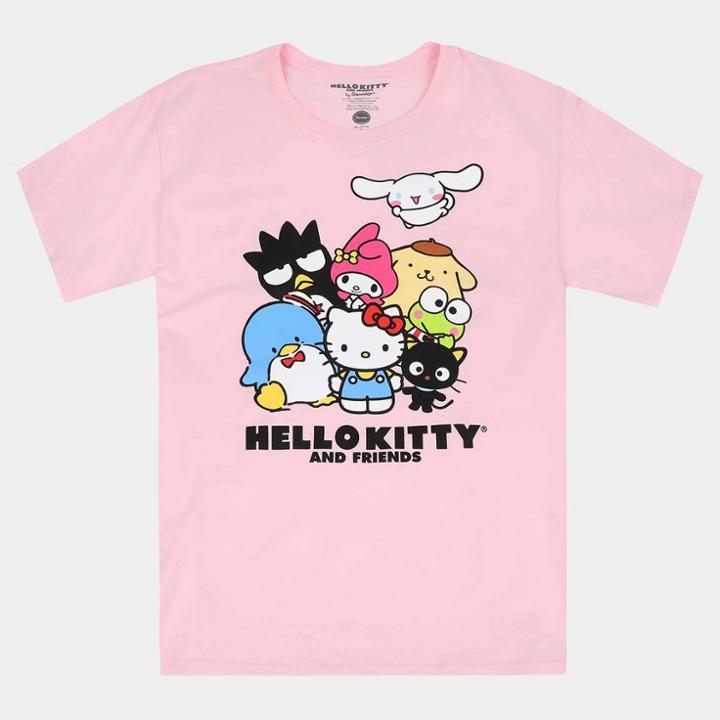 Men's Sanrio Short Sleeve Graphic T-shirt - Pink