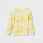 Kids' Crewneck Pullover Sweatshirt - Cat & Jack Mustard Yellow