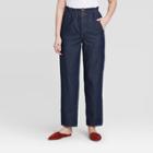 Women's High-rise Paperbag Cropped Jeans - Universal Thread Indigo 0, Women's, Blue