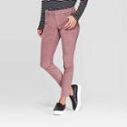 Women's Corduroy Mid-rise Skinny Jeans - Universal Thread Pink
