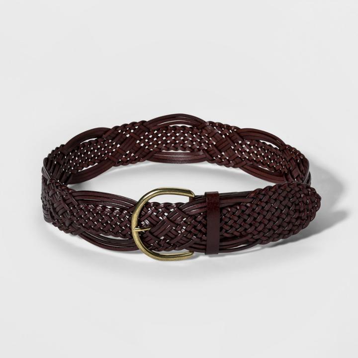 Target Women's Macrame Belts - Universal Thread Brown