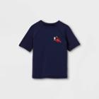Toddler Boys' Lobster Short Sleeve Rash Guard Swim Shirt - Cat & Jack Blue