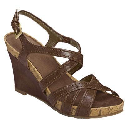 Women's A2 By Aerosoles Candyplush Wedge Sandal - Brown