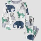 Baby Organic Cotton Veggie Sleep N' Play - Little Planet By Carter's Blue