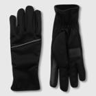 Women's Softshell Pieced Reflective Piping Glove - C9 Champion Black One Size, Women's
